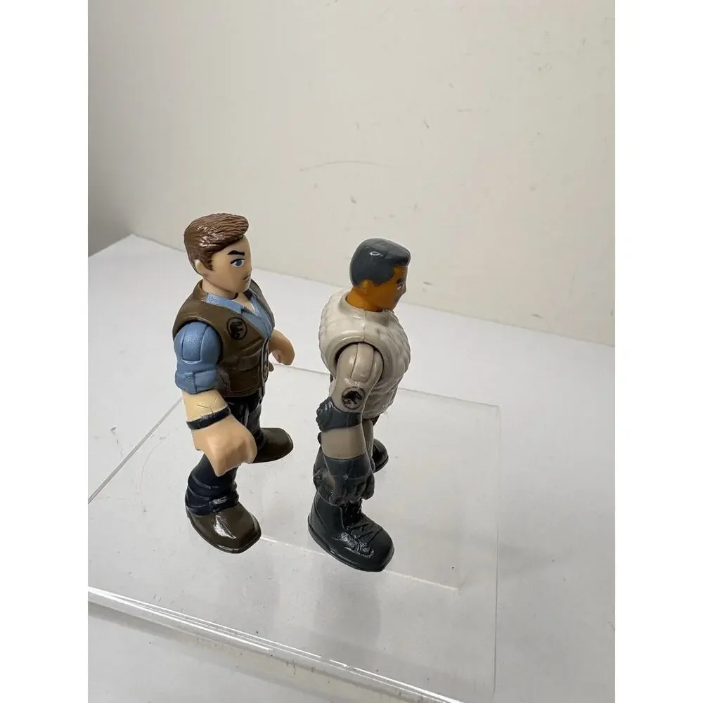 Imaginext Jurassic World Dilophosaurus Agent Owen Grady Figures Jurassic Park